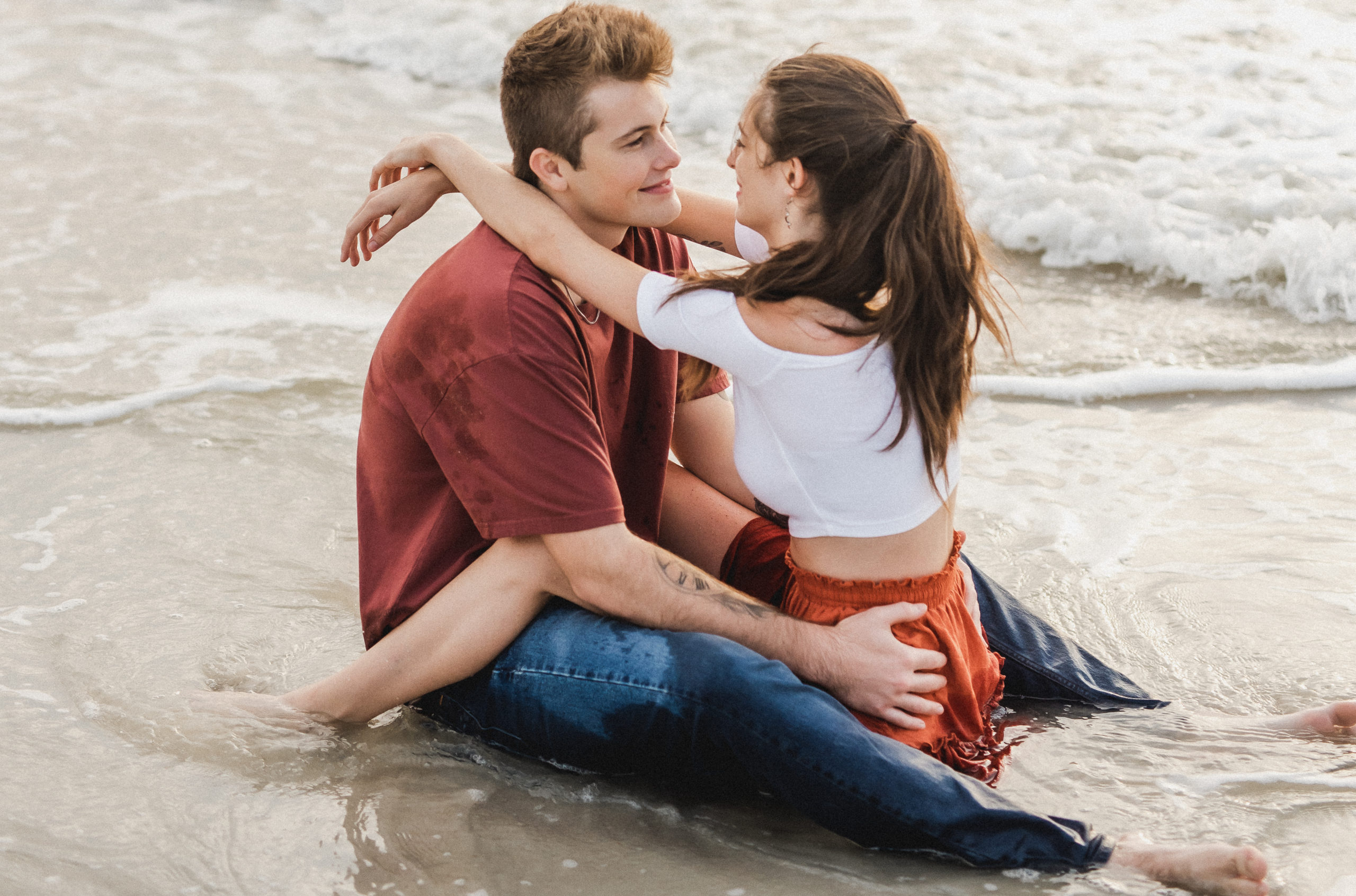 Saint Augustine Beach Florida Couples Engagement and Elopement Photographer