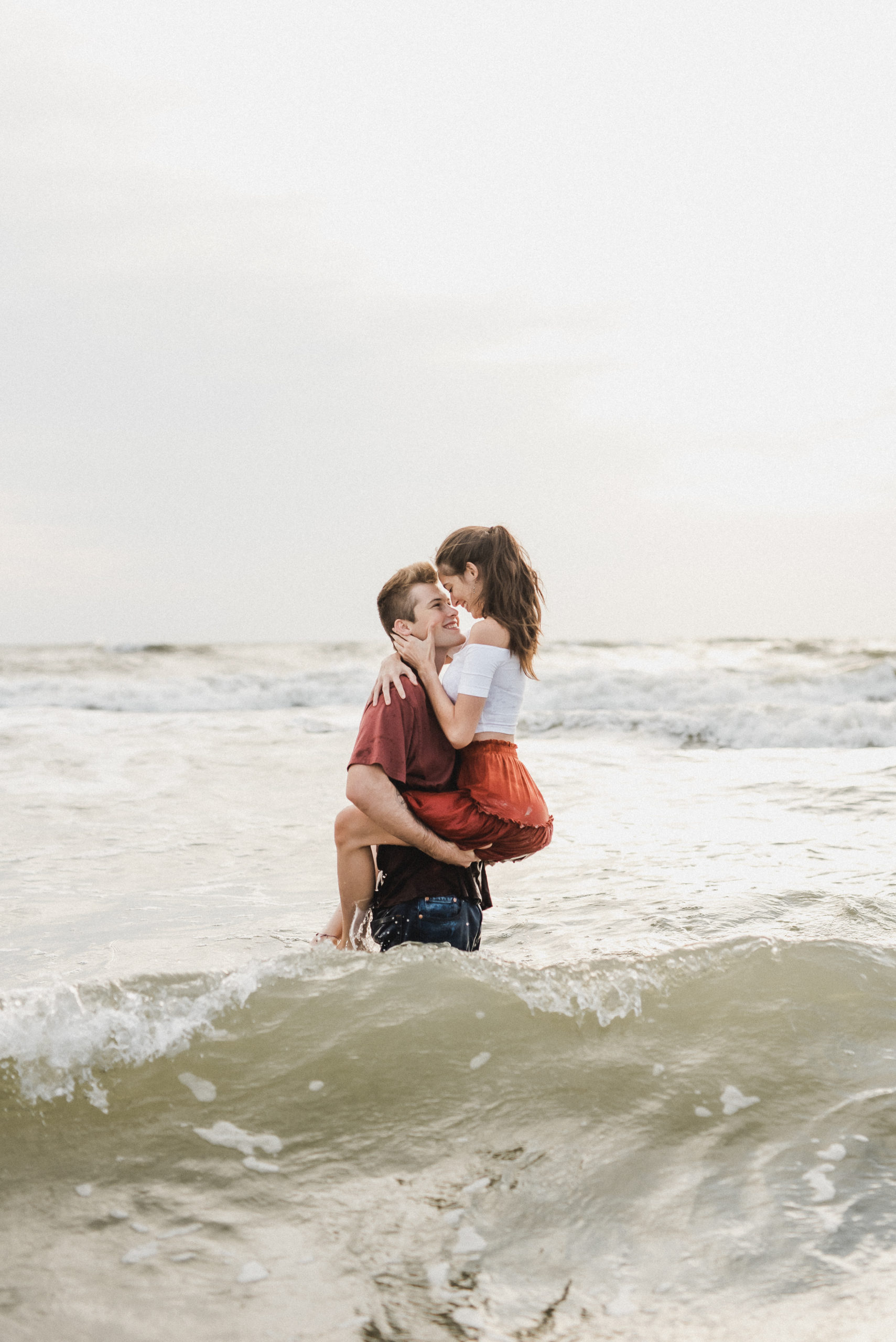 Saint Augustine Beach Florida Couples Engagement and Elopement Photographer