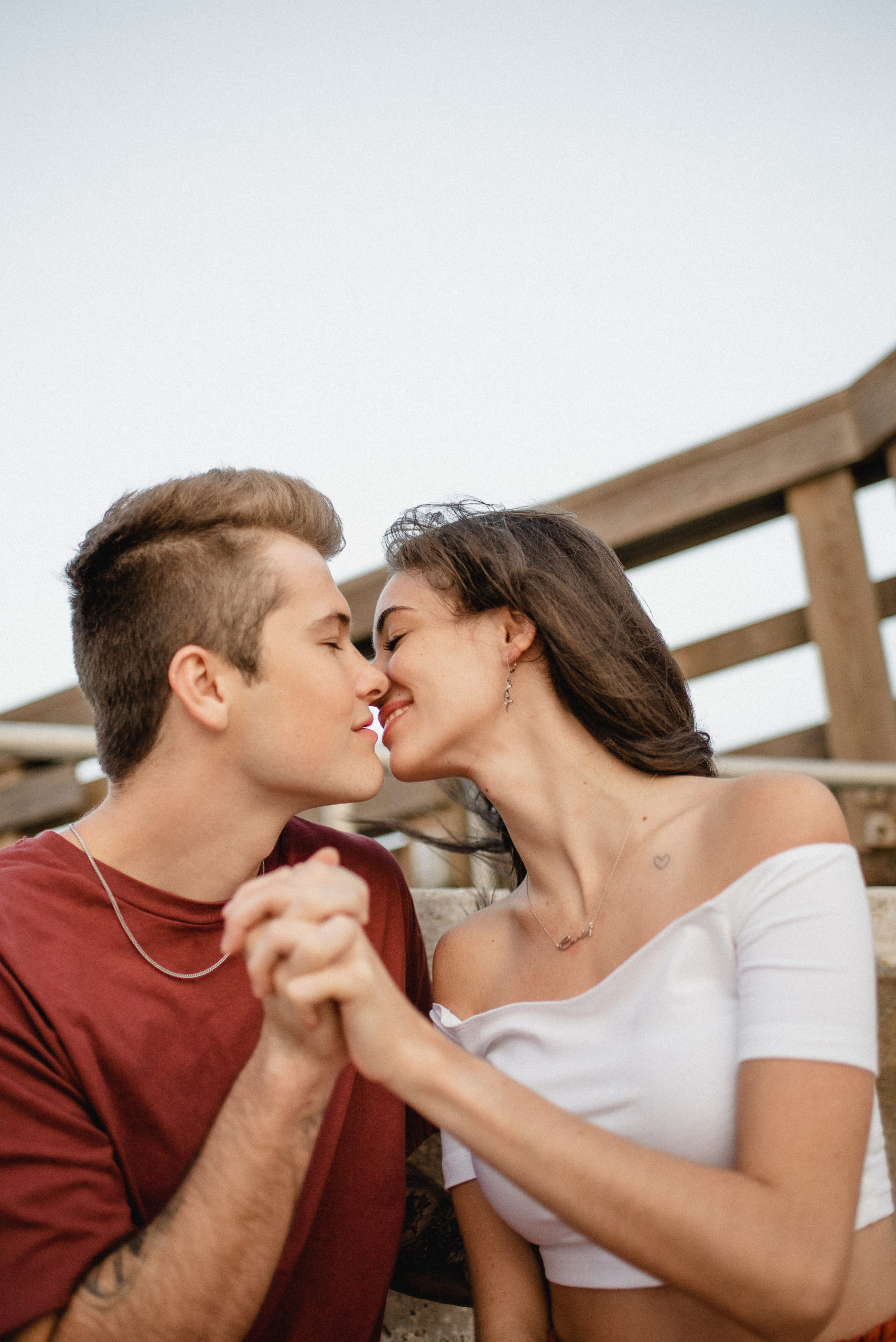 Saint Augustine Beach Florida Couples Engagement and Elopement Photographer