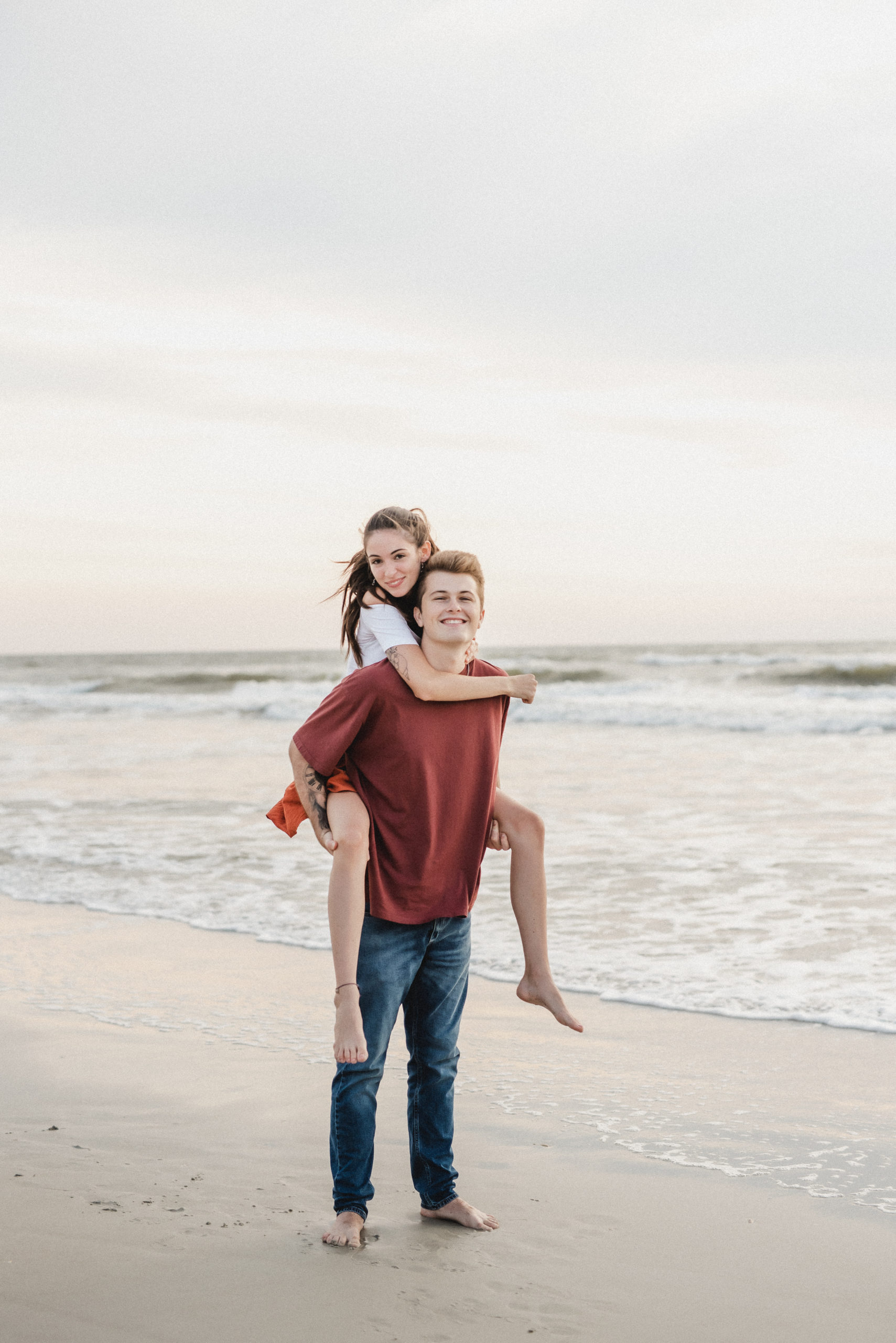 Saint Augustine Beach Florida Couples Engagement and Elopement Photographer