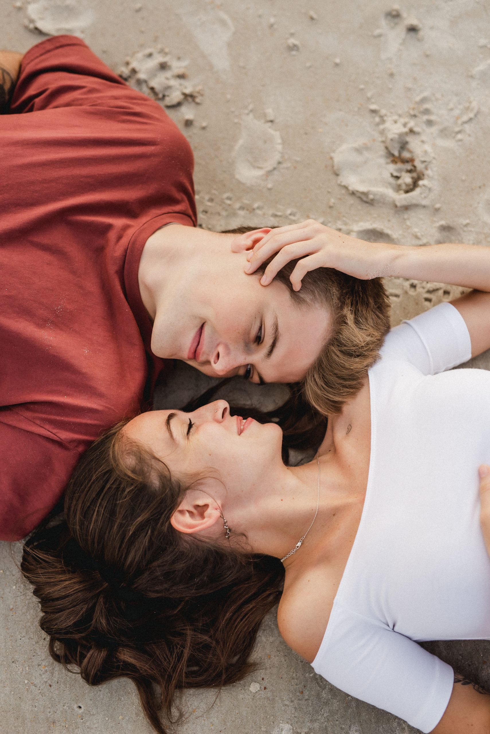 Saint Augustine Beach Florida Couples Engagement and Elopement Photographer