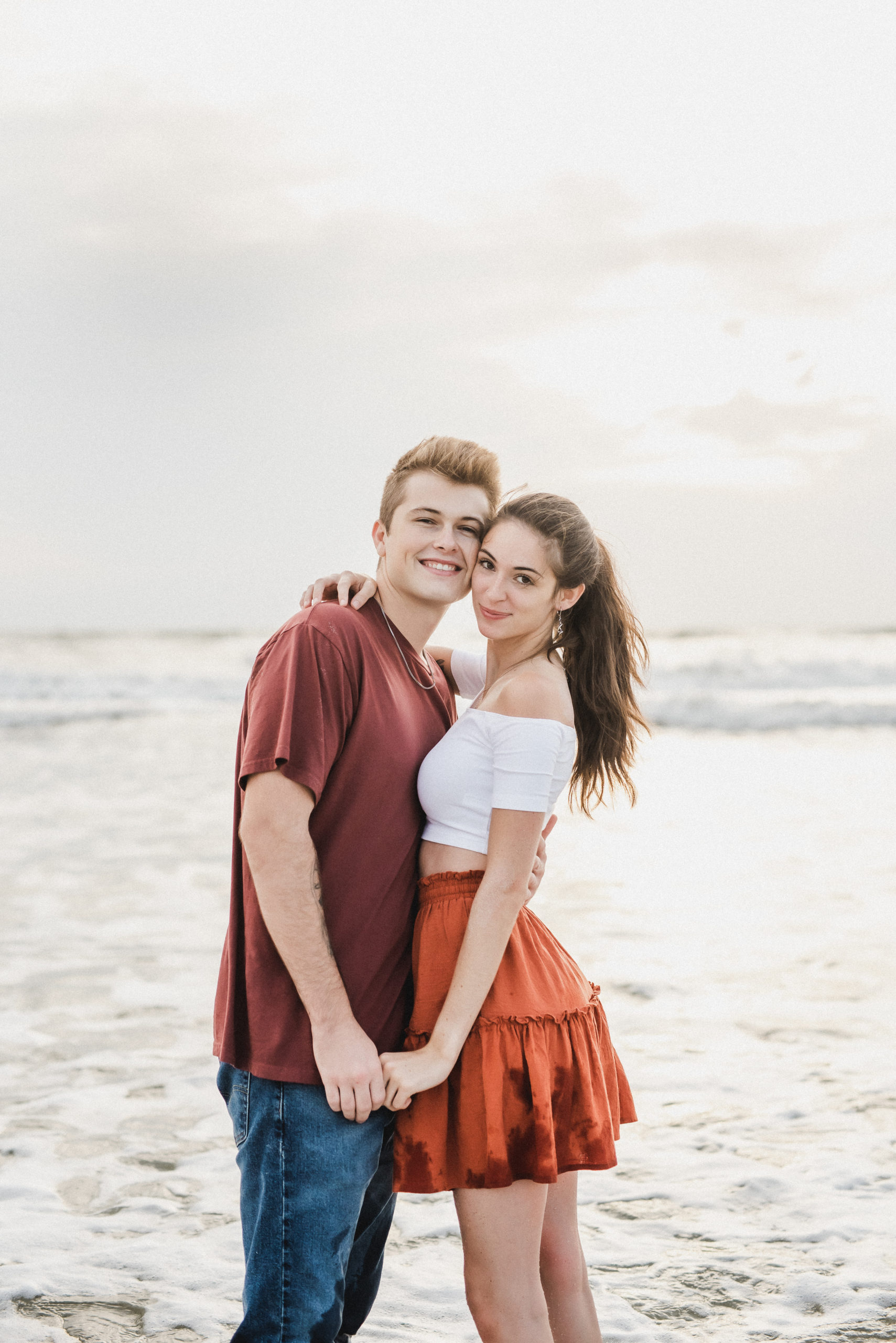 Saint Augustine Beach Florida Couples Engagement and Elopement Photographer