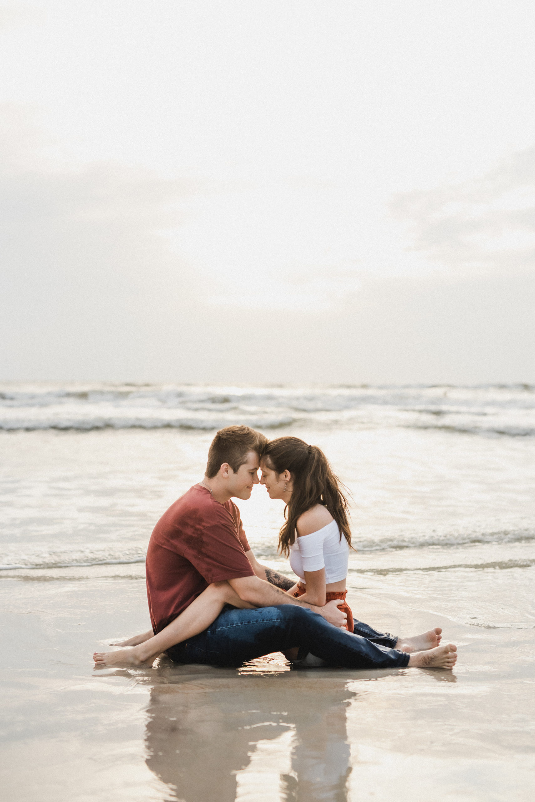 Saint Augustine Beach Florida Couples Engagement and Elopement Photographer