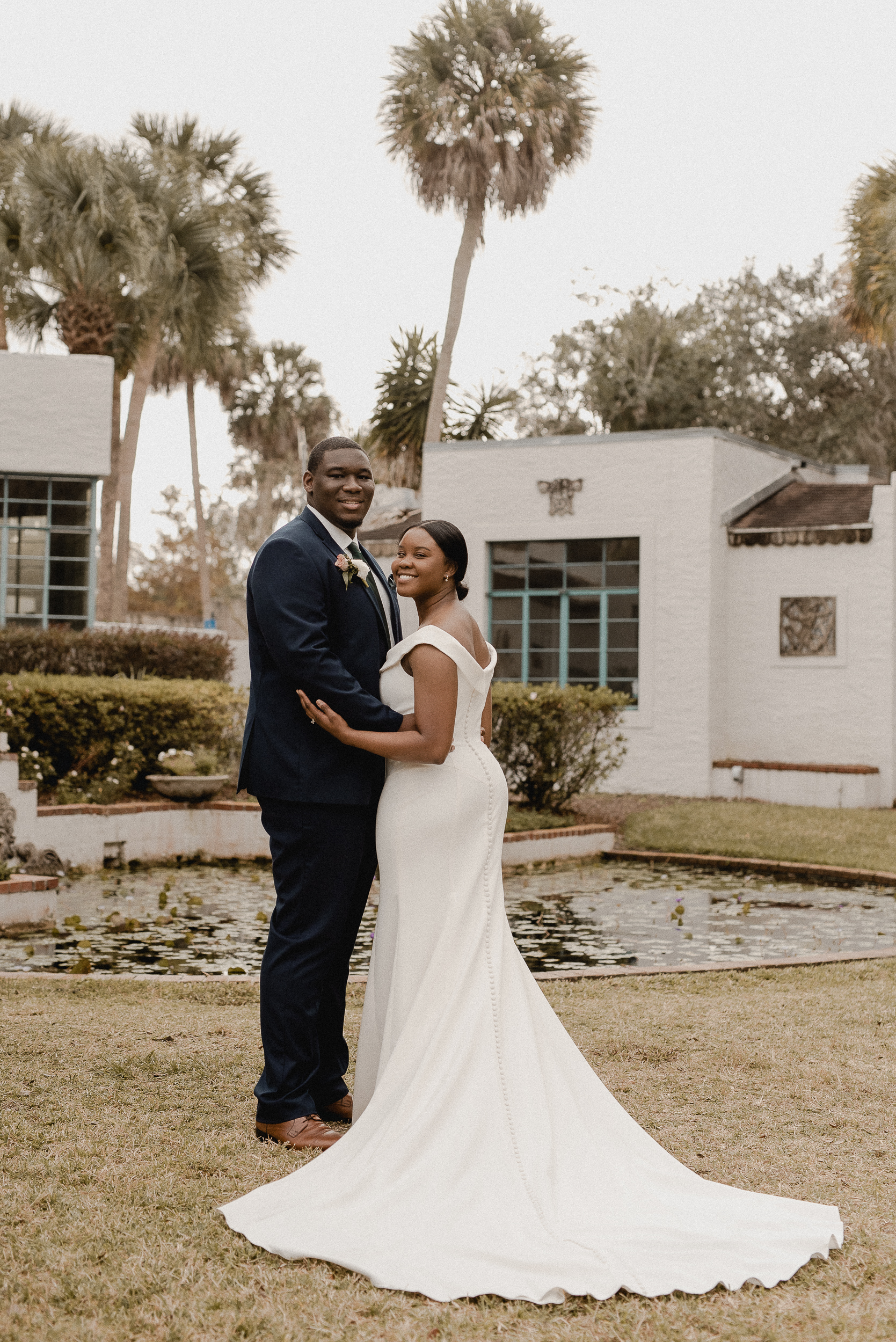 Florida Georgia Couples, Engagement, Destination Elopement and Intimate Wedding Photographer Orlando Local Mayan Courtyard Maitland art and history museum