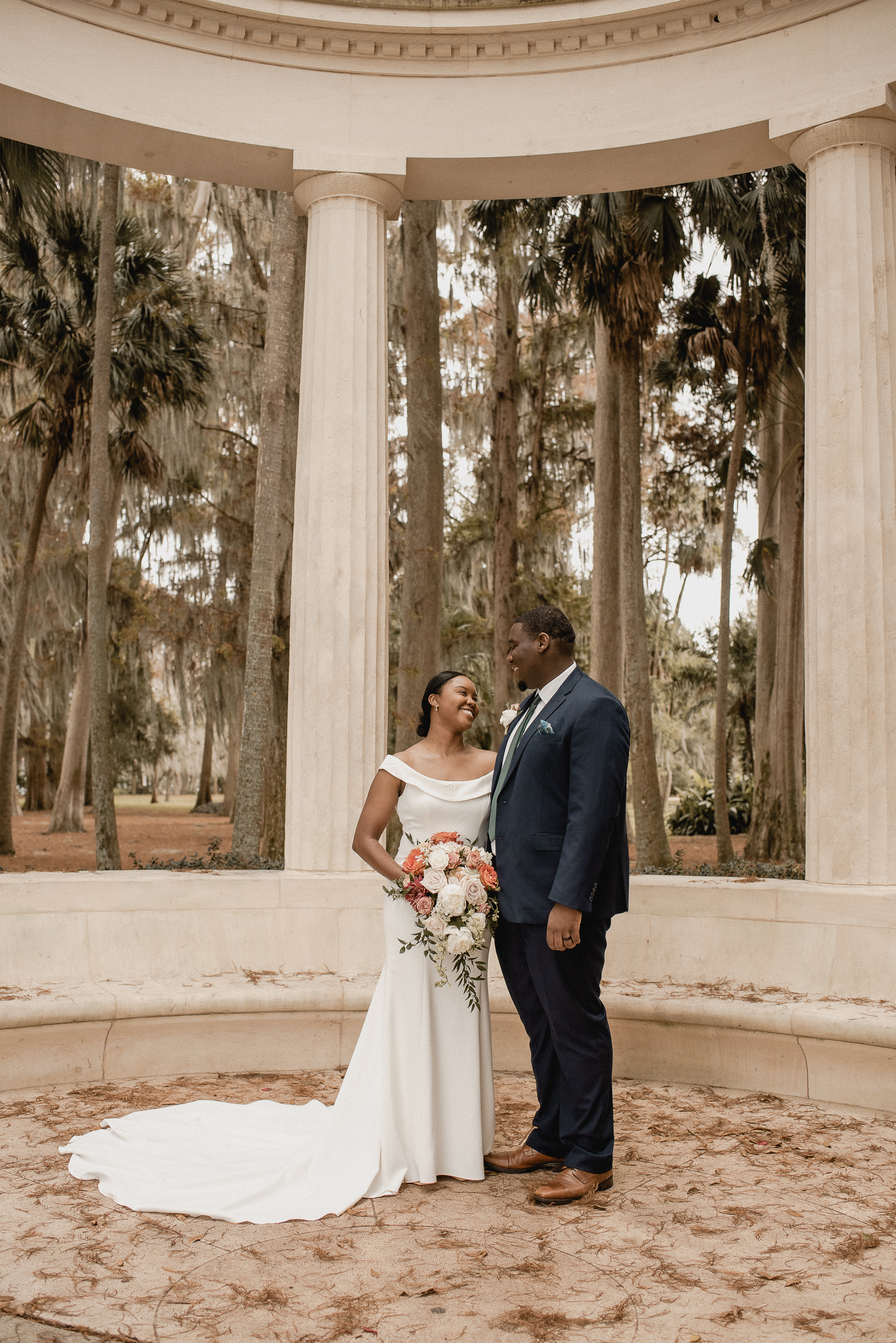 Florida Georgia Couples, Engagement, Destination Elopement and Intimate Wedding Photographer Orlando Local Mayan Courtyard Maitland art and history museum