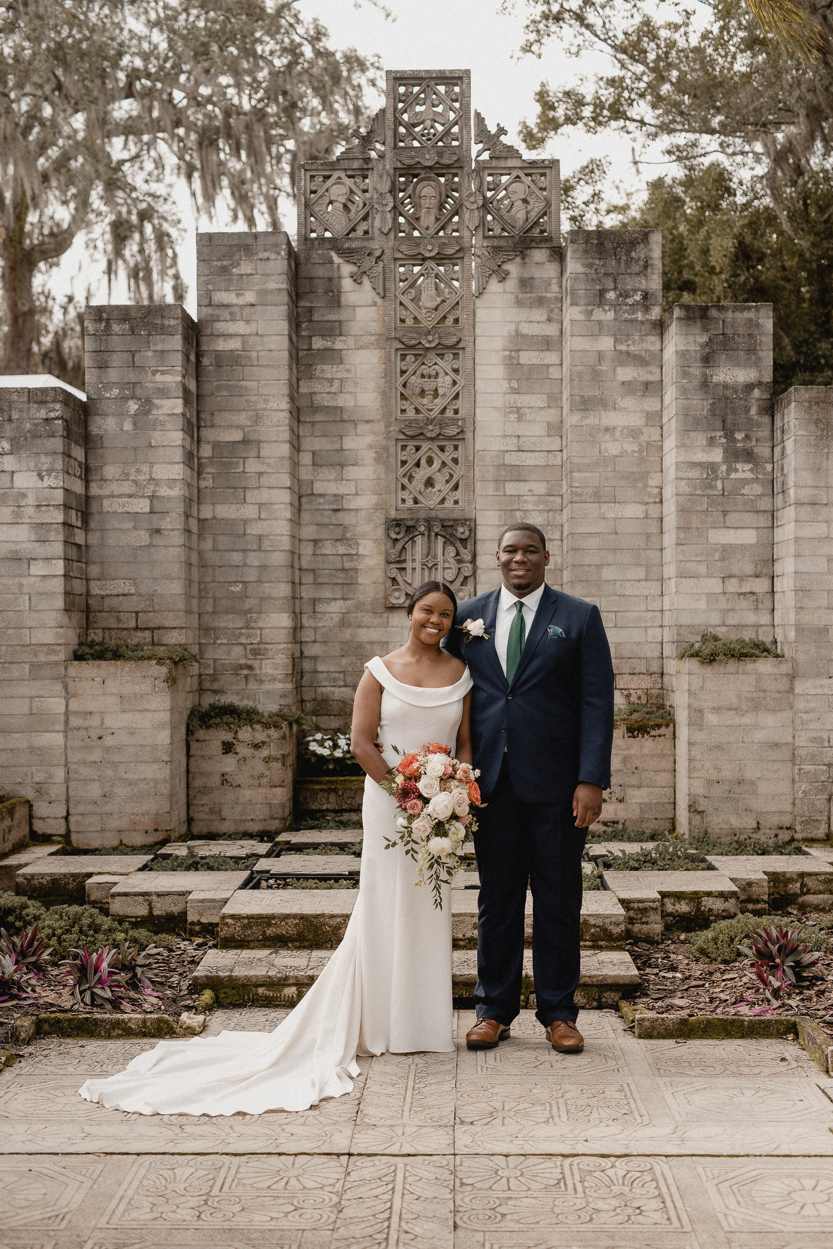 Florida Georgia Couples, Engagement, Destination Elopement and Intimate Wedding Photographer Orlando Local Mayan Courtyard Maitland art and history museum