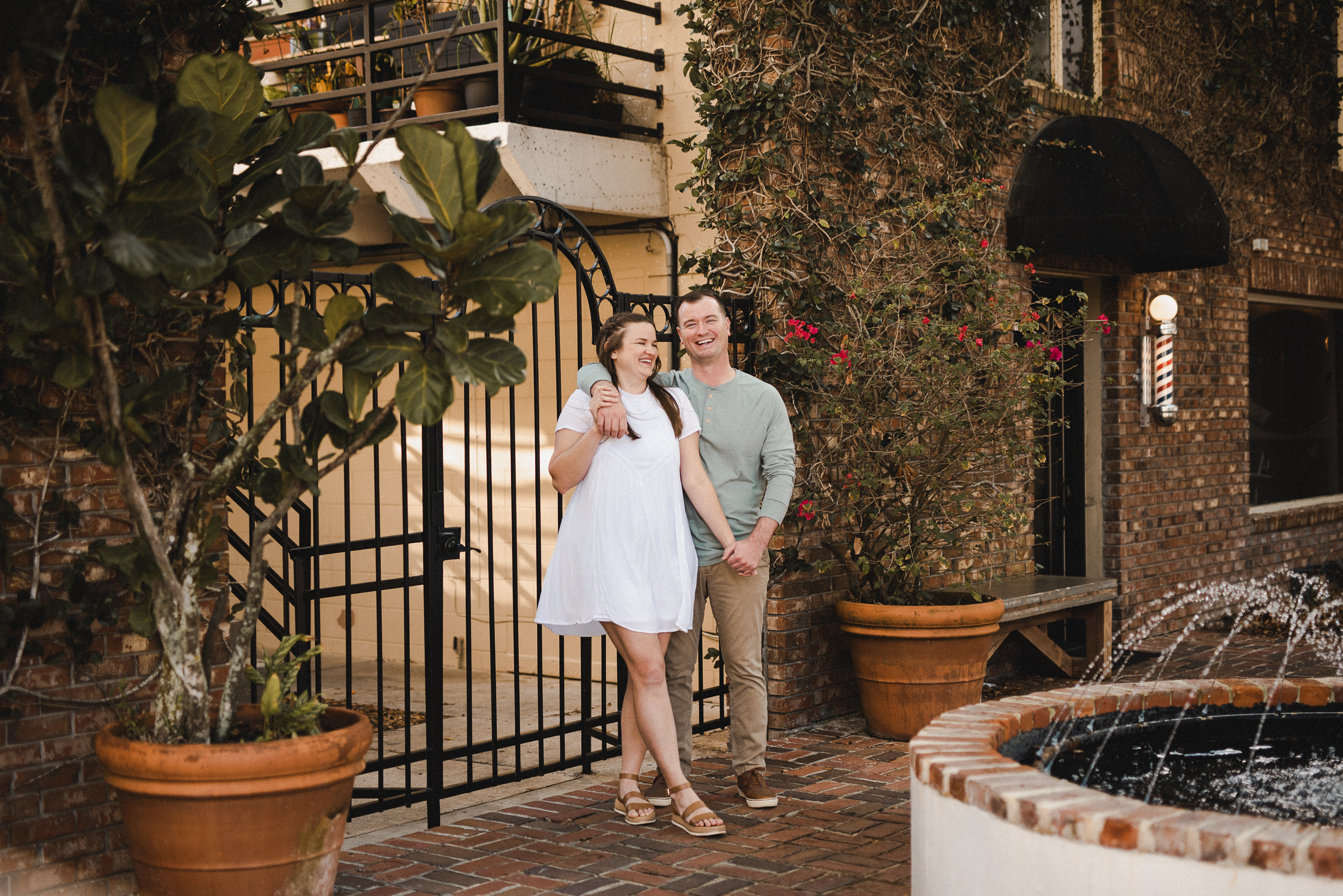 Local Winter Park Orlando Florida Couples Enagagement Destination Elopement Intimate Wedding Photographer