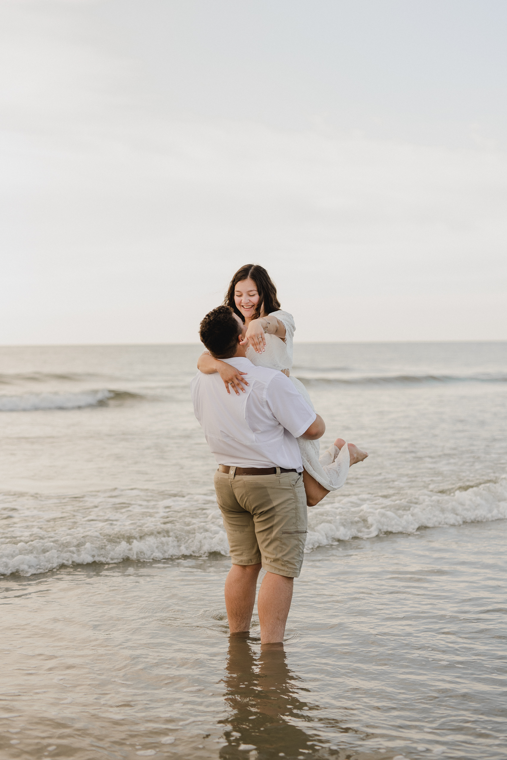 Jetty Park Beach Port Cape Canaveral Orlando Destination Elopement Wedding Couples Photographer