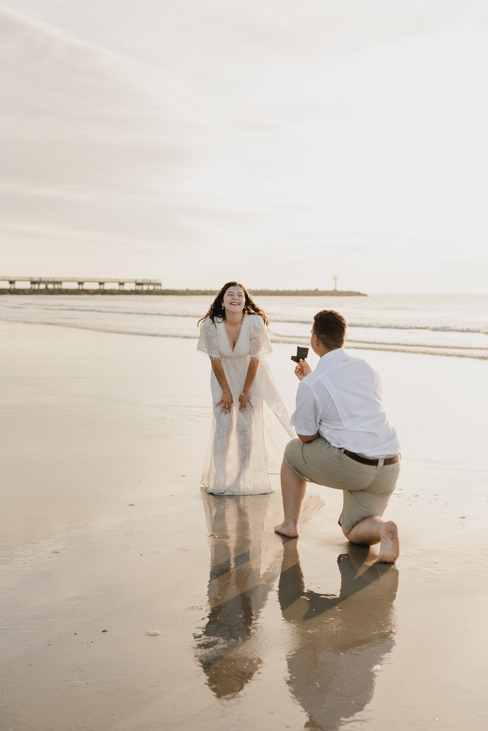 Jetty Park Beach Port Cape Canaveral Orlando Destination Elopement Wedding Couples Photographer