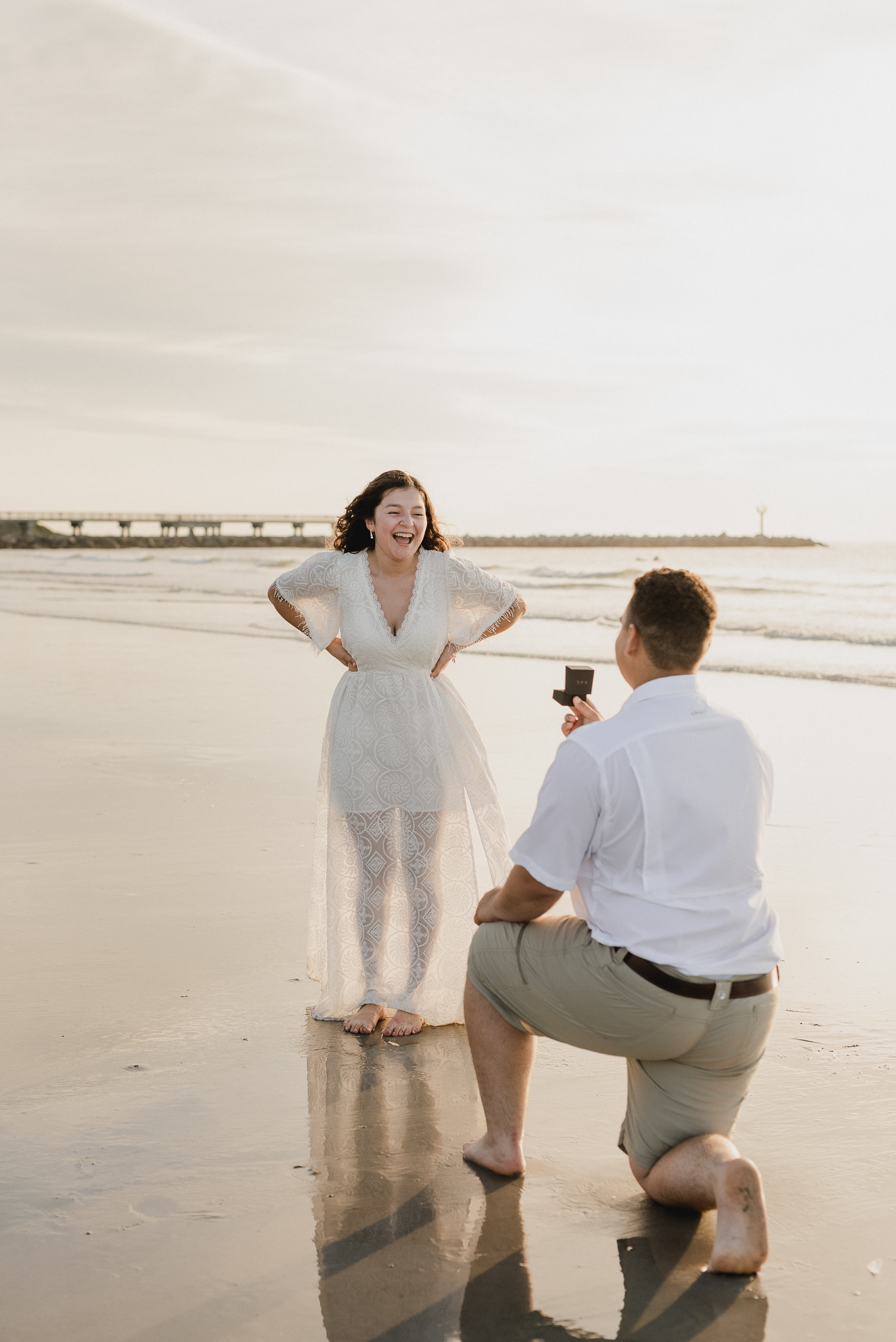 Jetty Park Beach Port Cape Canaveral Orlando Destination Elopement Wedding Couples Photographer