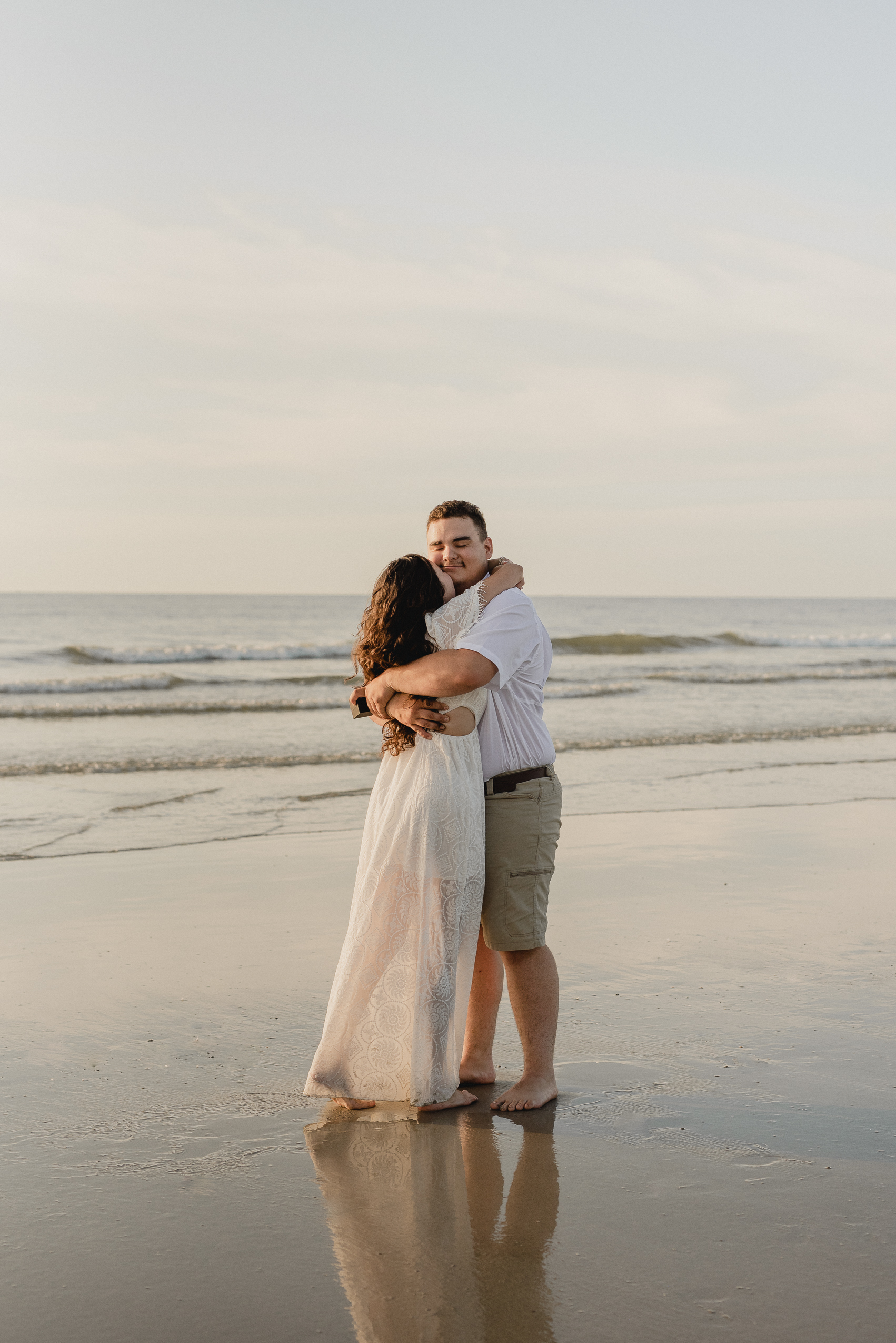 Jetty Park Beach Port Cape Canaveral Orlando Destination Elopement Wedding Couples Photographer