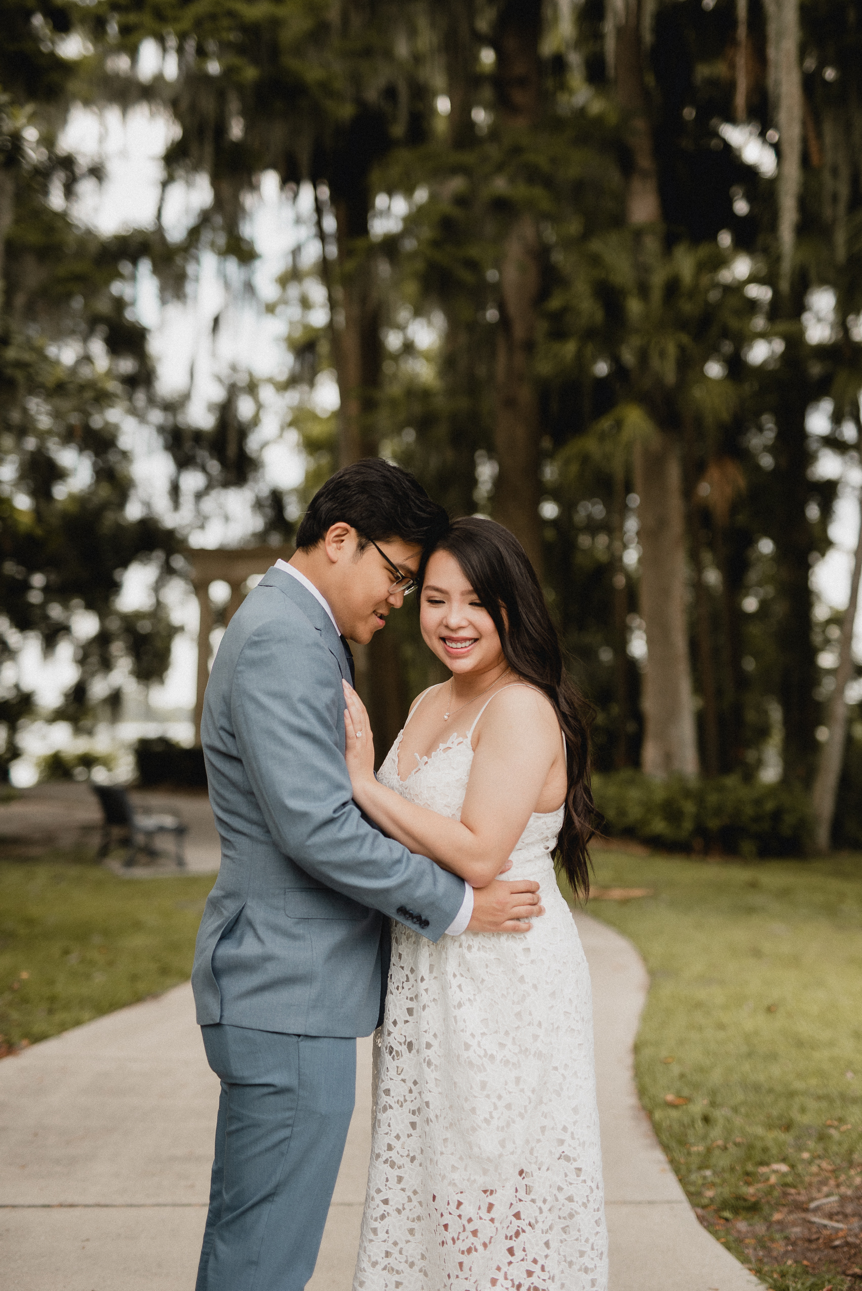 Central Florida Wedding Elopement Photographer Florida Kraft Azalea Park Winter Park Orlando Florida Couples Photographer