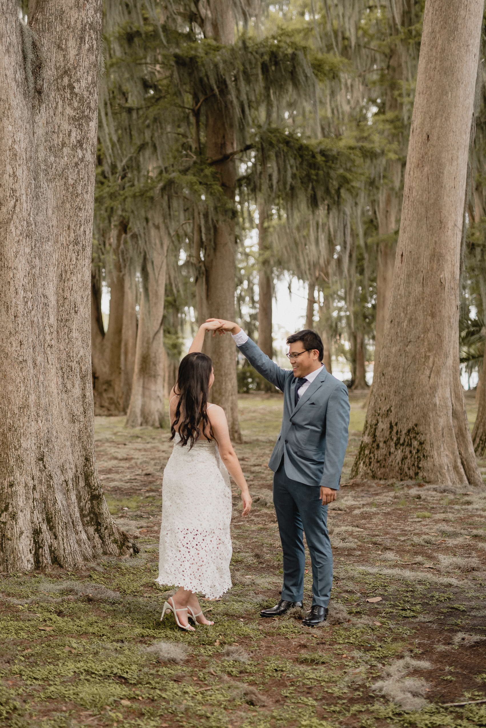 Central Florida Wedding Elopement Photographer Florida Kraft Azalea Park Winter Park Orlando Florida Couples Photographer