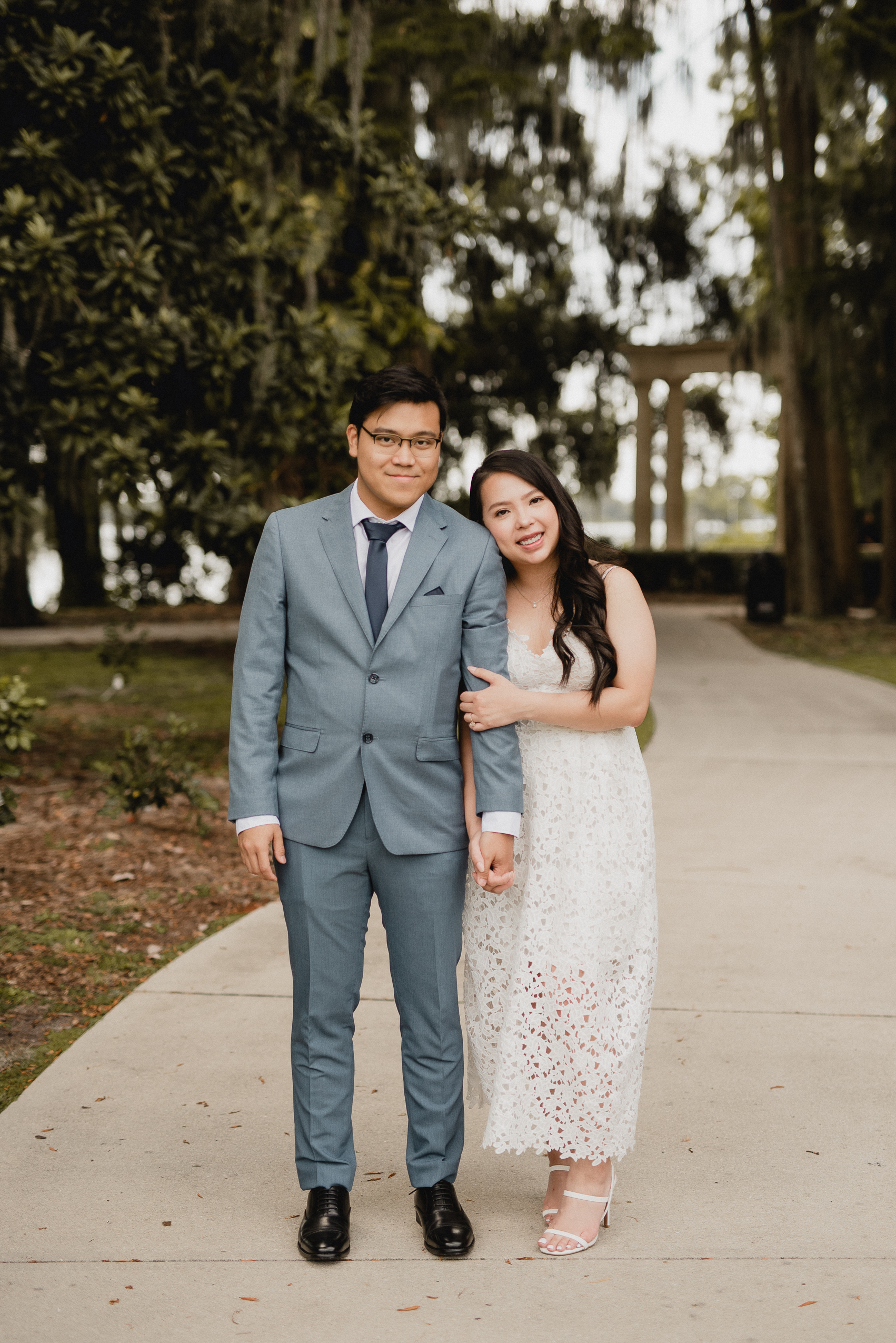 Central Florida Wedding Elopement Photographer Florida Kraft Azalea Park Winter Park Orlando Florida Couples Photographer