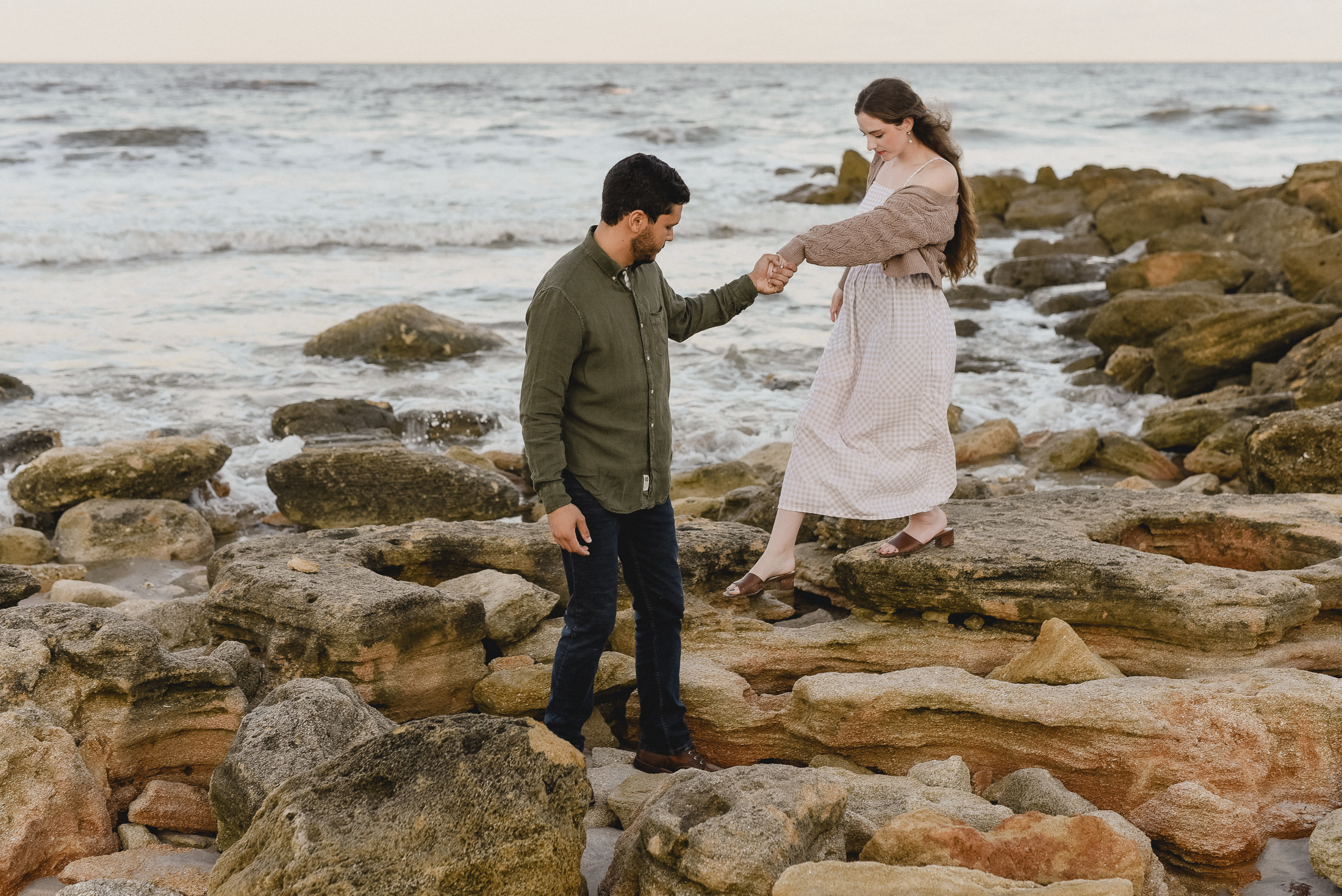 Washington Oaks Gardens State Park Engagement Photos Orlando Florida Wedding Elopement Couples Anniversary photography photography Palm Coast FL St Augustine photoshoot