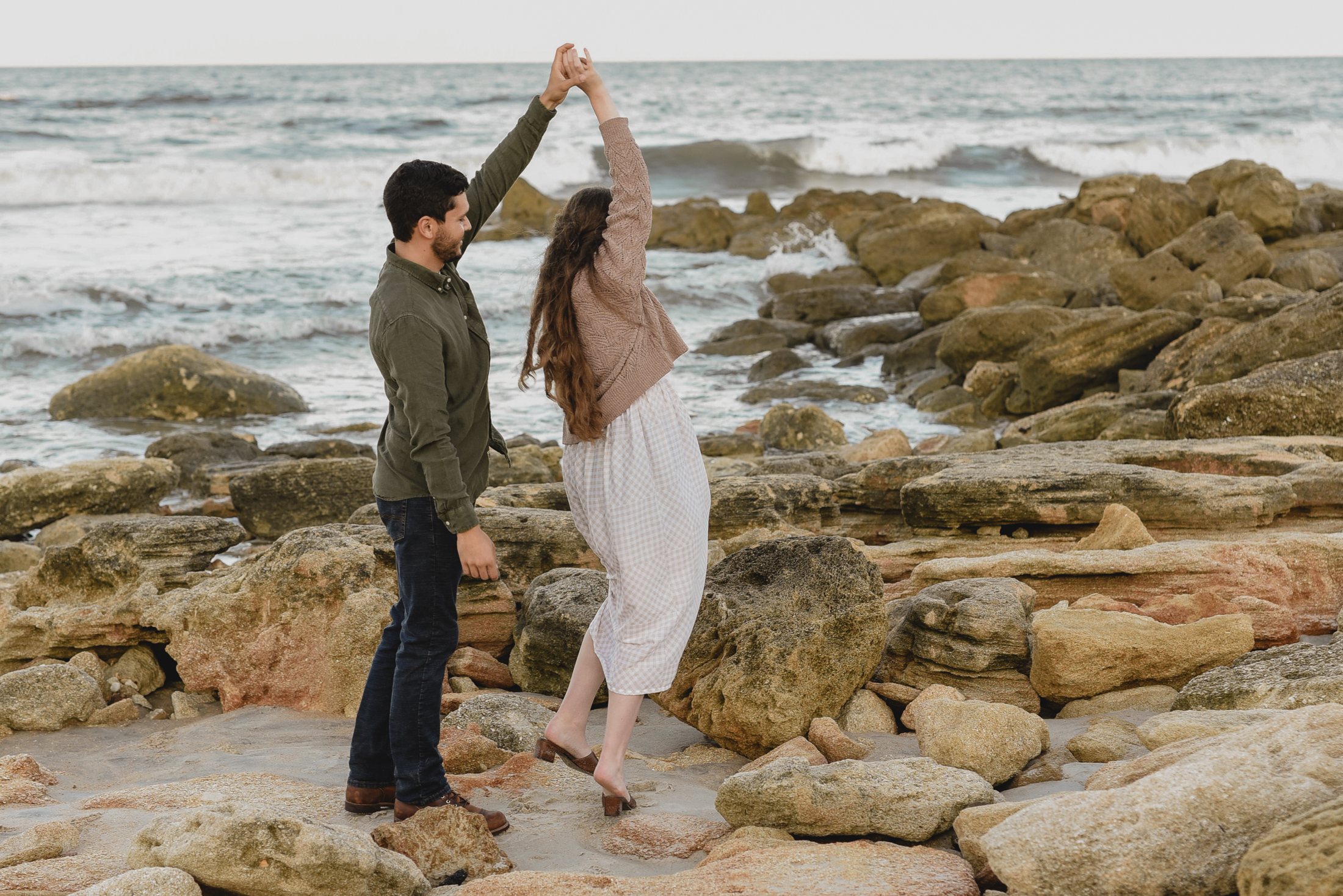 Washington Oaks Gardens State Park Engagement Photos Orlando Florida Wedding Elopement Couples Anniversary photography photography Palm Coast FL St Augustine photoshoot