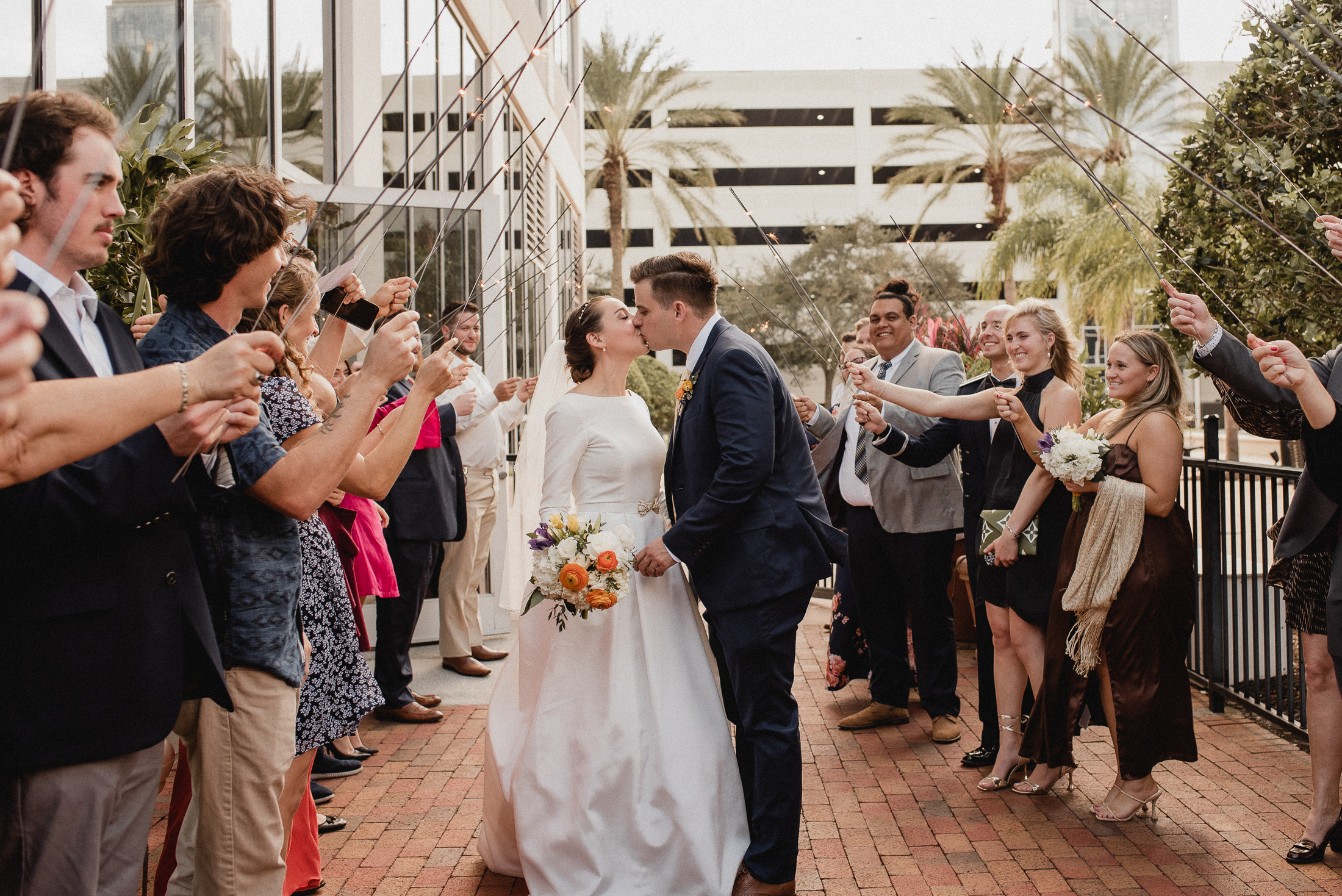 Orlando St James Cathedral Wedding Elopement Orlando Florida Central Florida Photographer Photography Engagement Couples Wedding Weddings Local Photographers