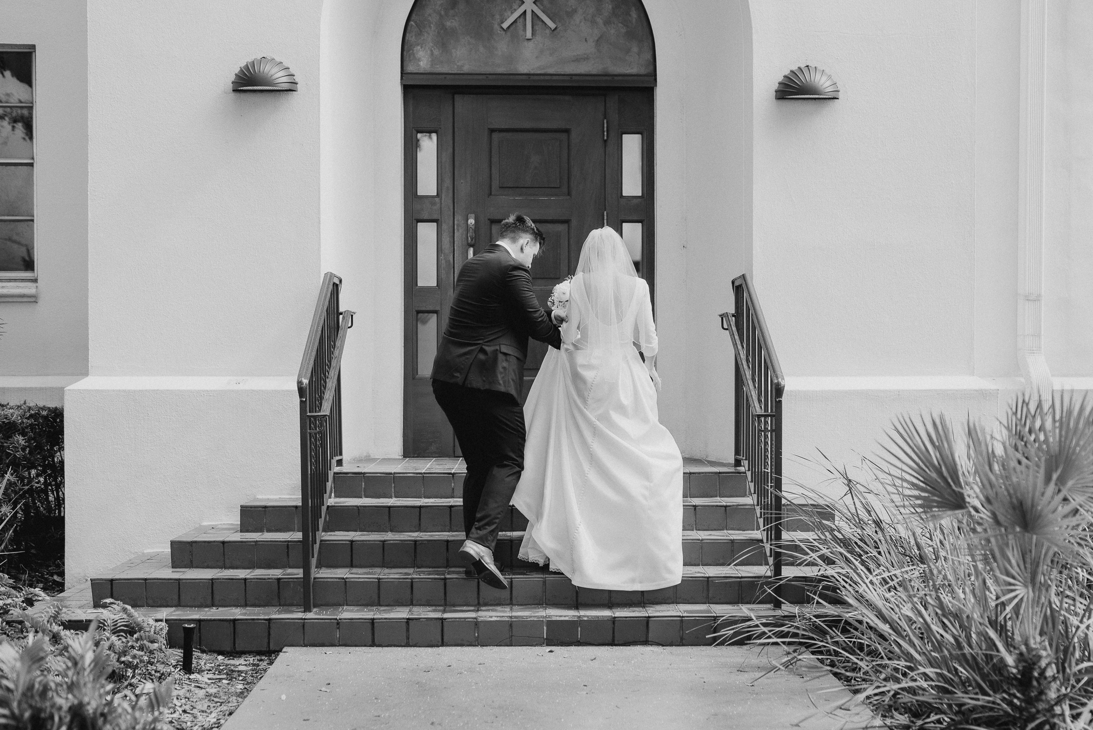 Orlando St James Cathedral Wedding Elopement Orlando Florida Central Florida Photographer Photography Engagement Couples Wedding Weddings Local Photographers