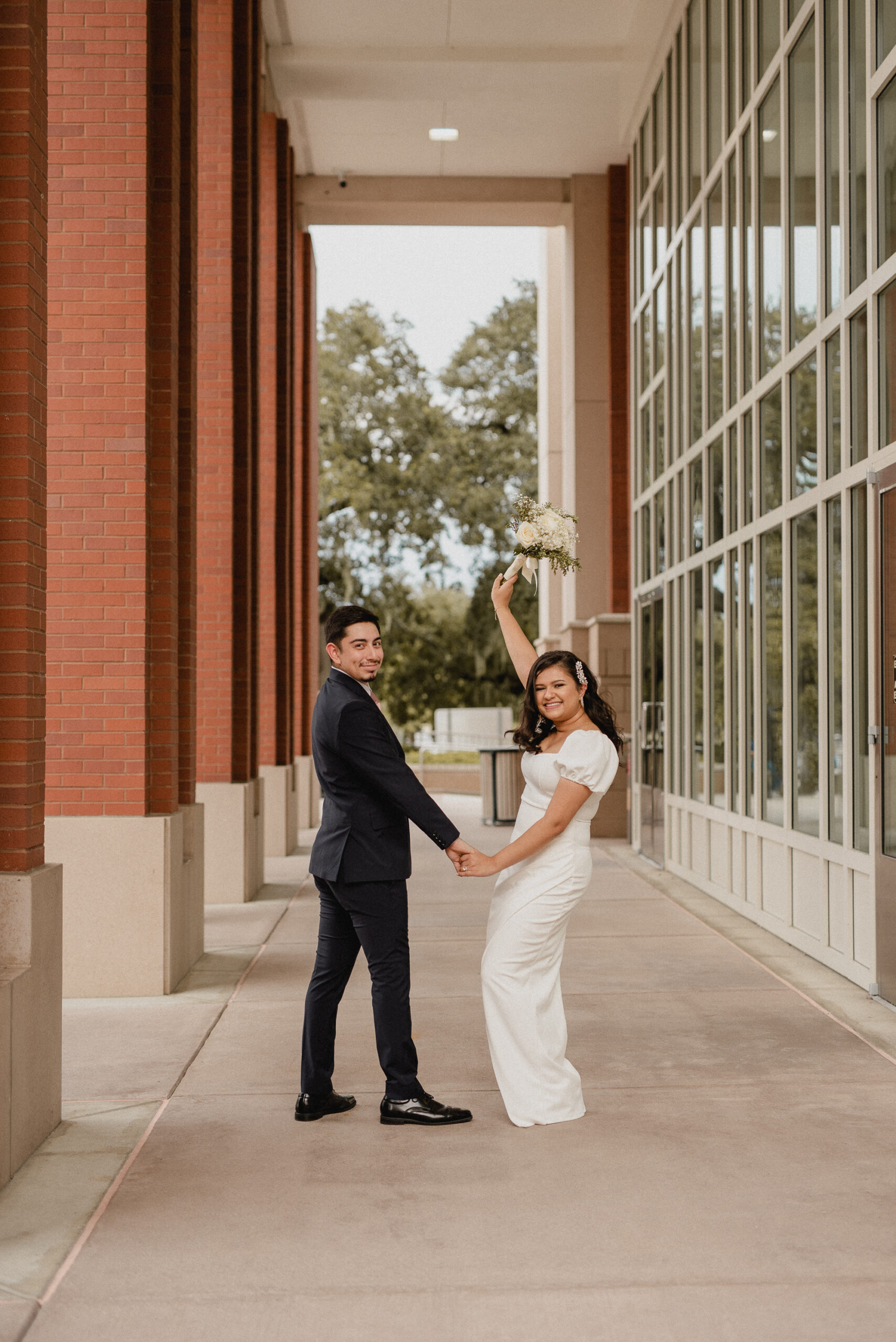 Kissimmee Osceola Celebration Courthouse Elopement Orlando Florida Central Florida Photographer Photography Engagement Couples Wedding Weddings Local Photographers