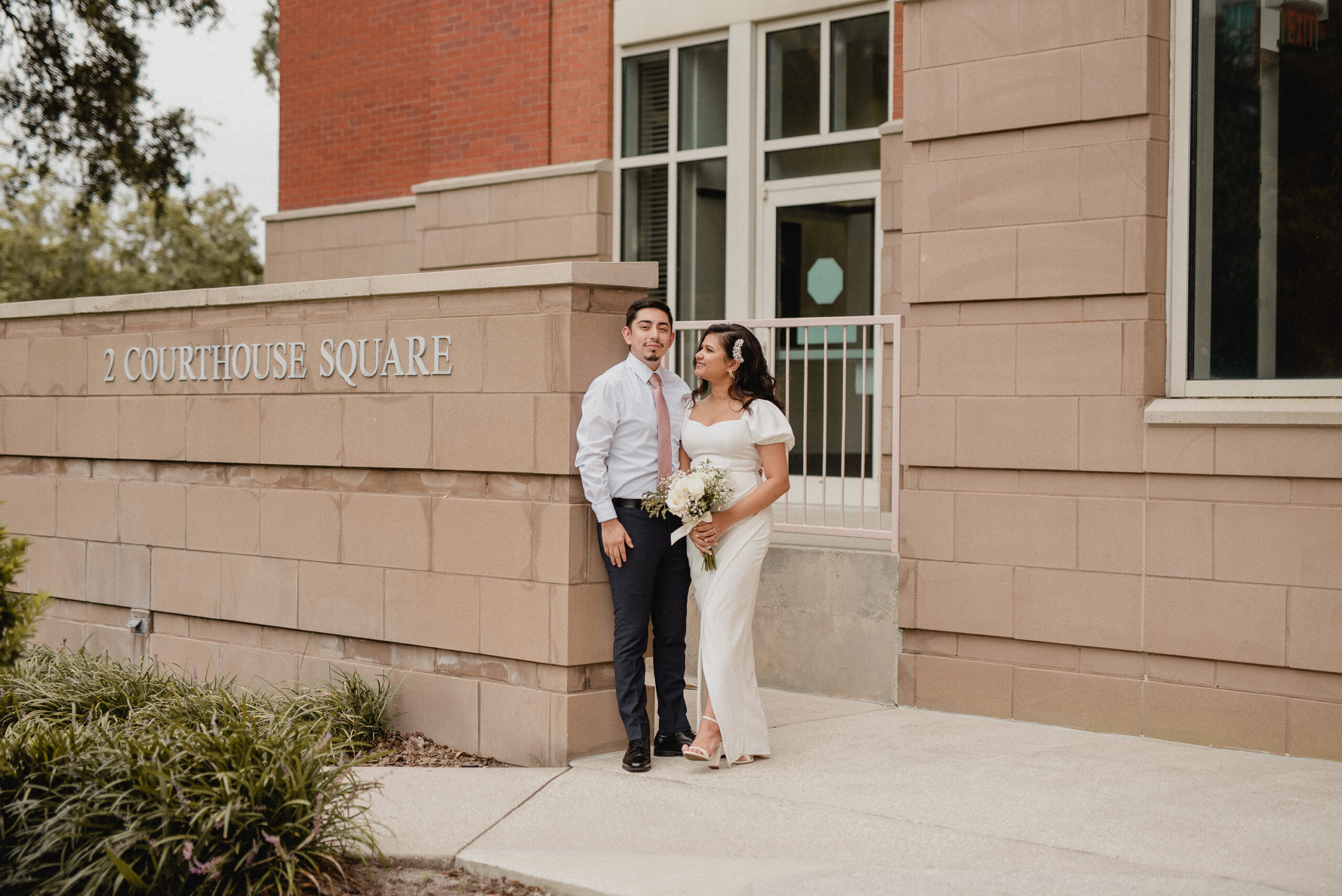 Kissimmee Osceola Celebration Courthouse Elopement Orlando Florida Central Florida Photographer Photography Engagement Couples Wedding Weddings Local Photographers