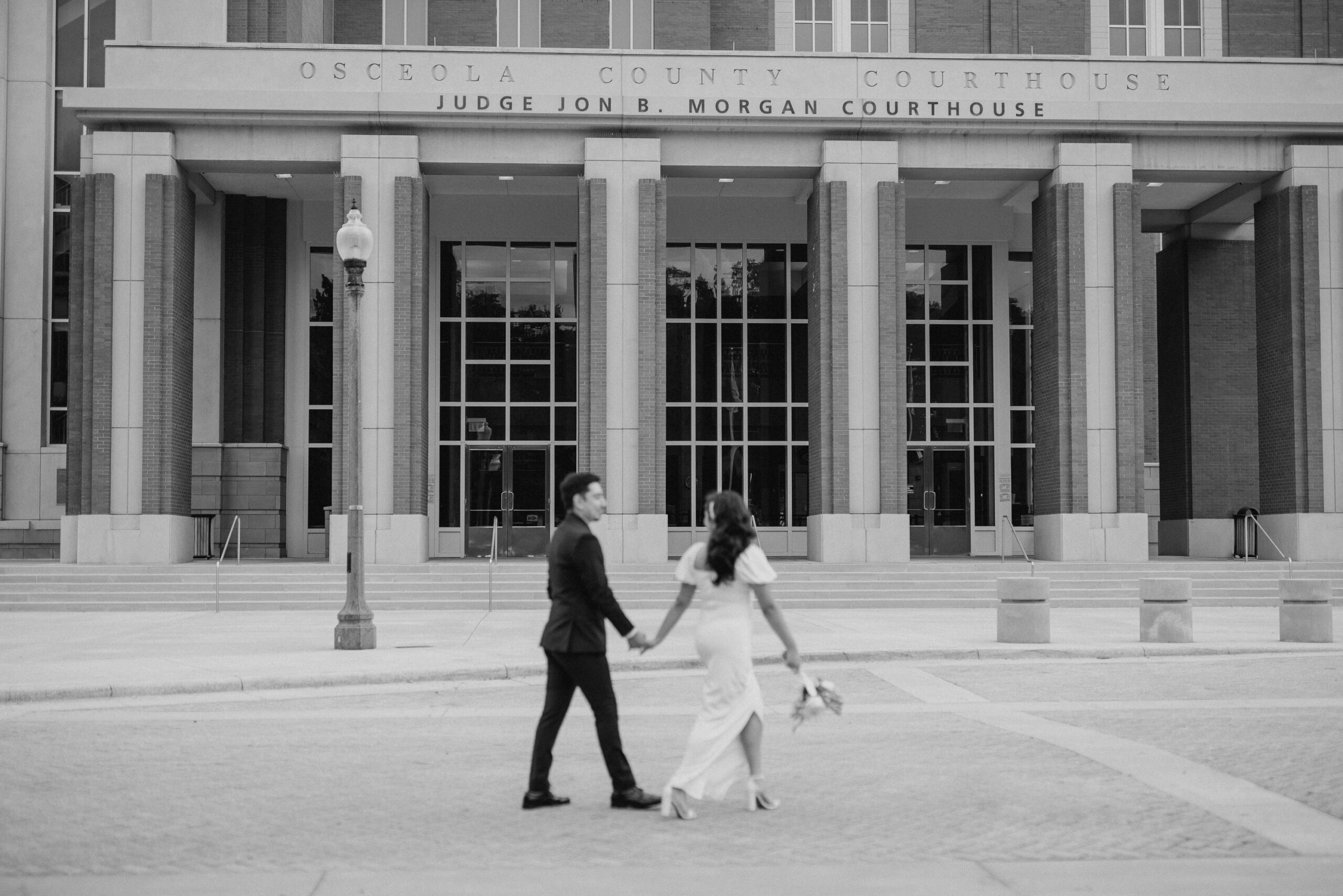 Kissimmee Osceola Celebration Courthouse Elopement Orlando Florida Central Florida Photographer Photography Engagement Couples Wedding Weddings Local Photographers