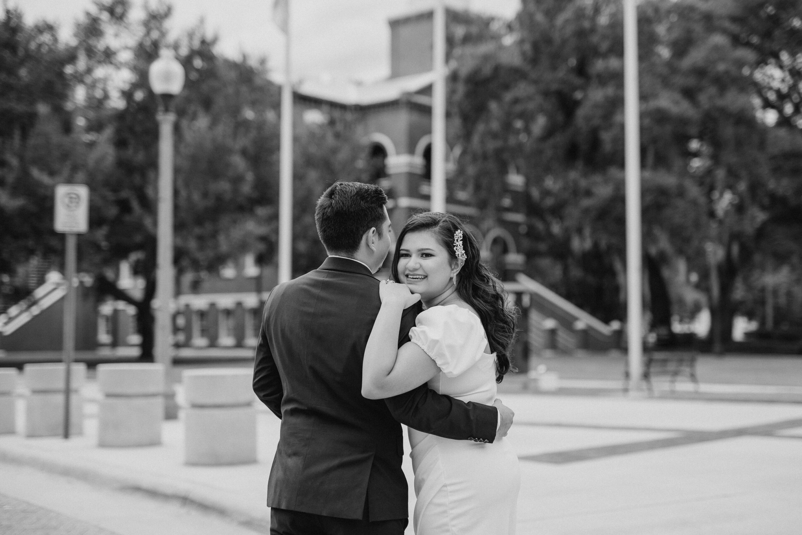 Kissimmee Osceola Celebration Courthouse Elopement Orlando Florida Central Florida Photographer Photography Engagement Couples Wedding Weddings Local Photographers