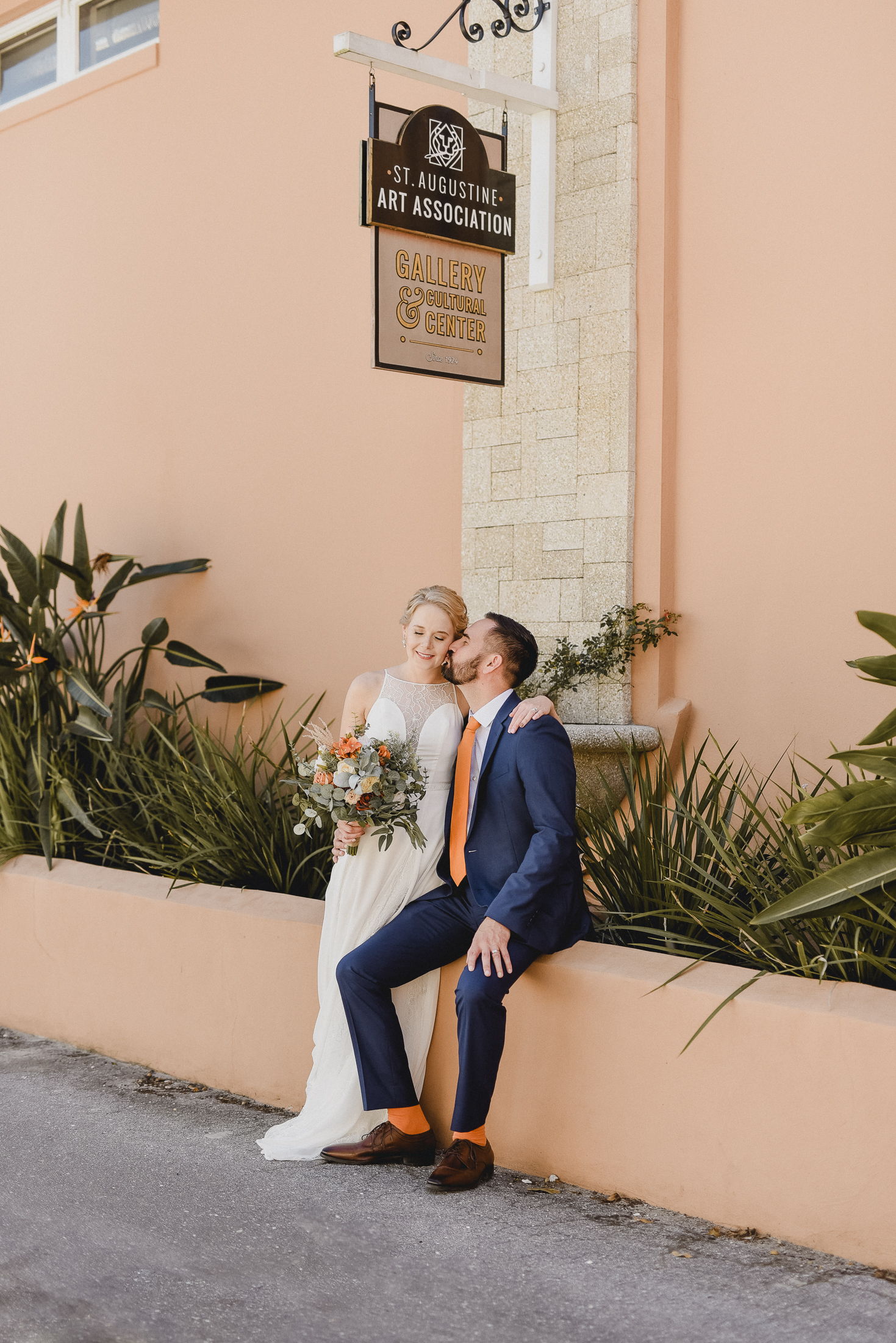 Orlando Downtown St Augustine Elopement Orlando Florida Central Florida Photographer Photography Engagement Couples Wedding Weddings Local Photographers Casa de Solana