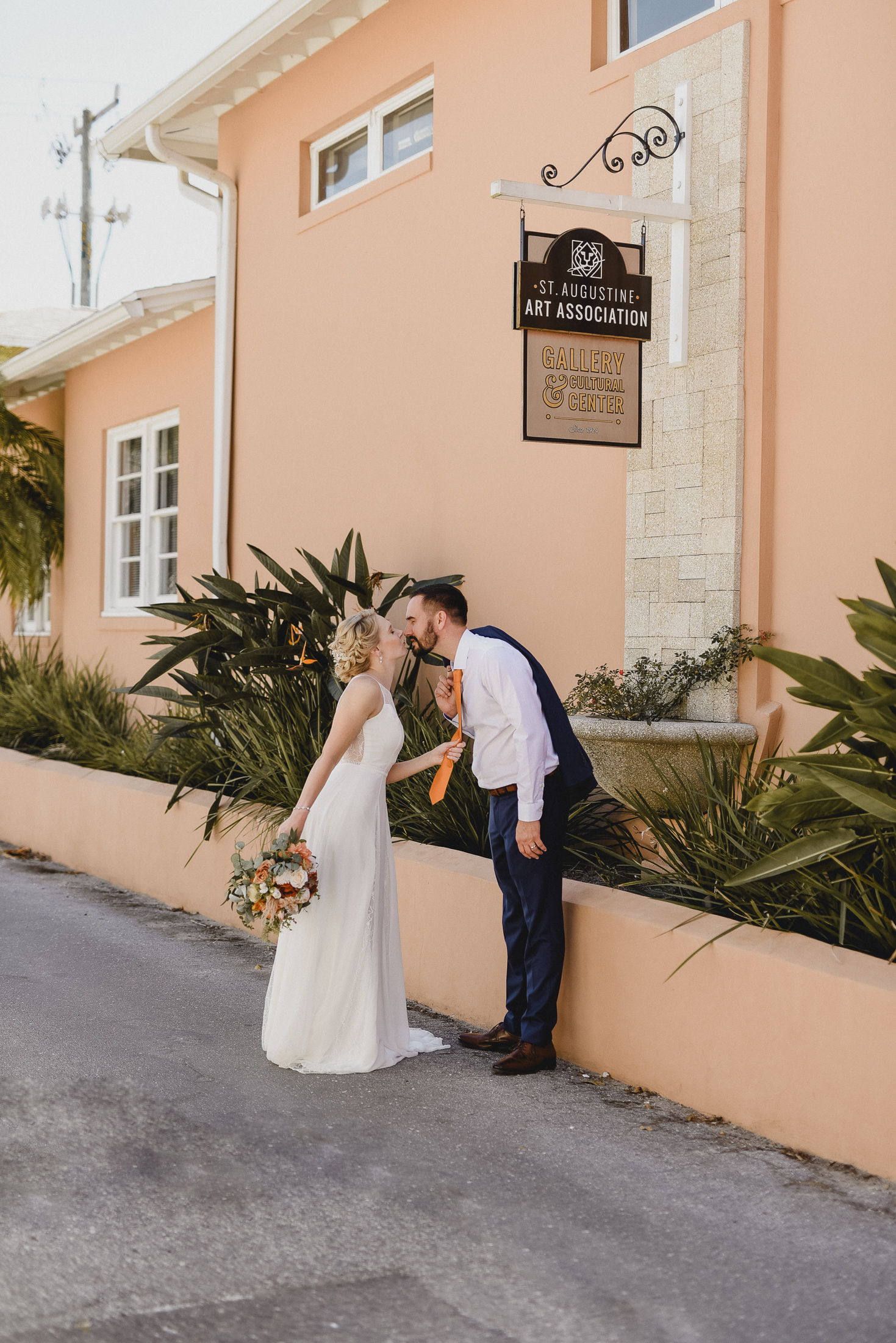 Orlando Downtown St Augustine Elopement Orlando Florida Central Florida Photographer Photography Engagement Couples Wedding Weddings Local Photographers Casa de Solana