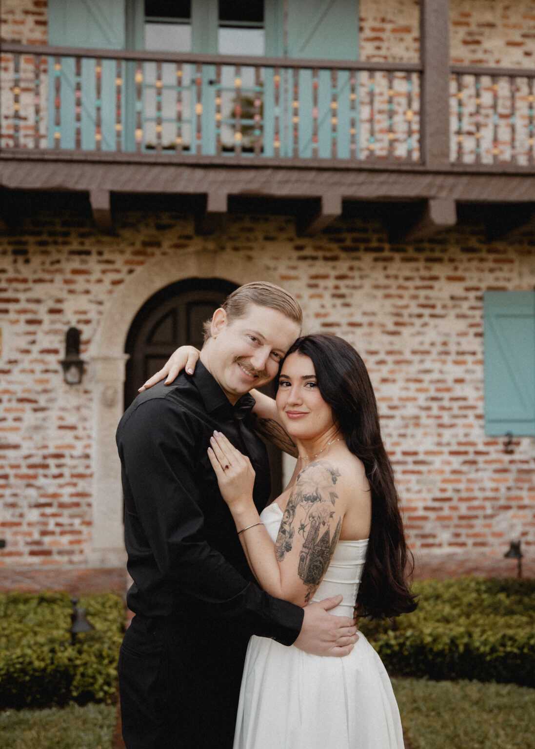 Central Florida Downtown Orlando Destination Elopement, Wedding Vendor Vendors, Engagement Photographer Photographers, Elopement and Wedding Venue Weddings Portrait Engagement Casa Feliz Wedding Venue Winter Park Florida Photography Packages