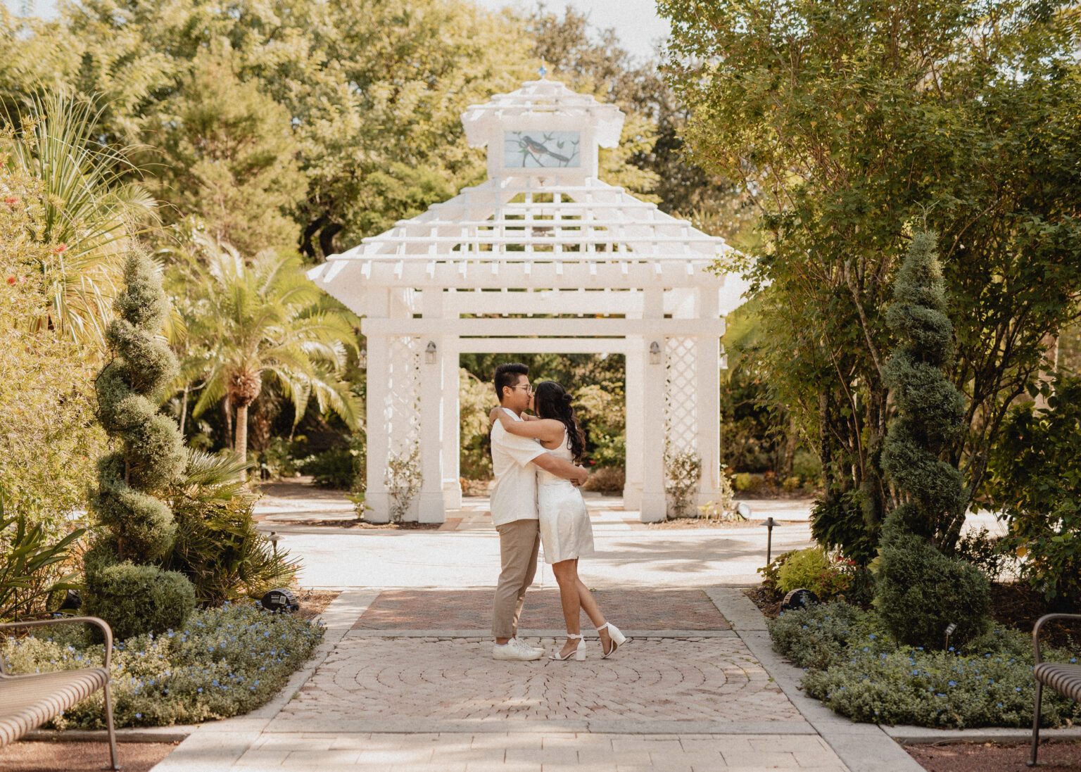 Orlando Central Florida Destination Elopement, Wedding Photographer and Vendor Vendors, Engagement Photographer Photographers, Elopement Weddings Harry P Lue Gardens Winter Park Engagement Florida wedding packages Shaya Oliver Photography